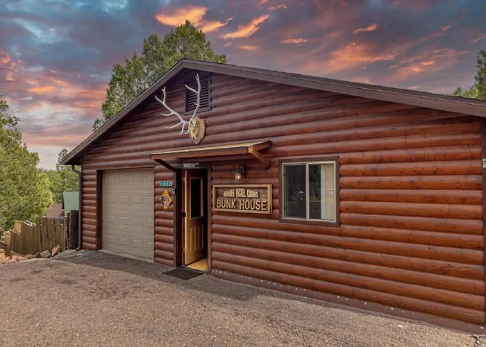 #6 Bobcat Bunkhouse - Pet Friendly - King Bed - Sleeps 4 Chalet *